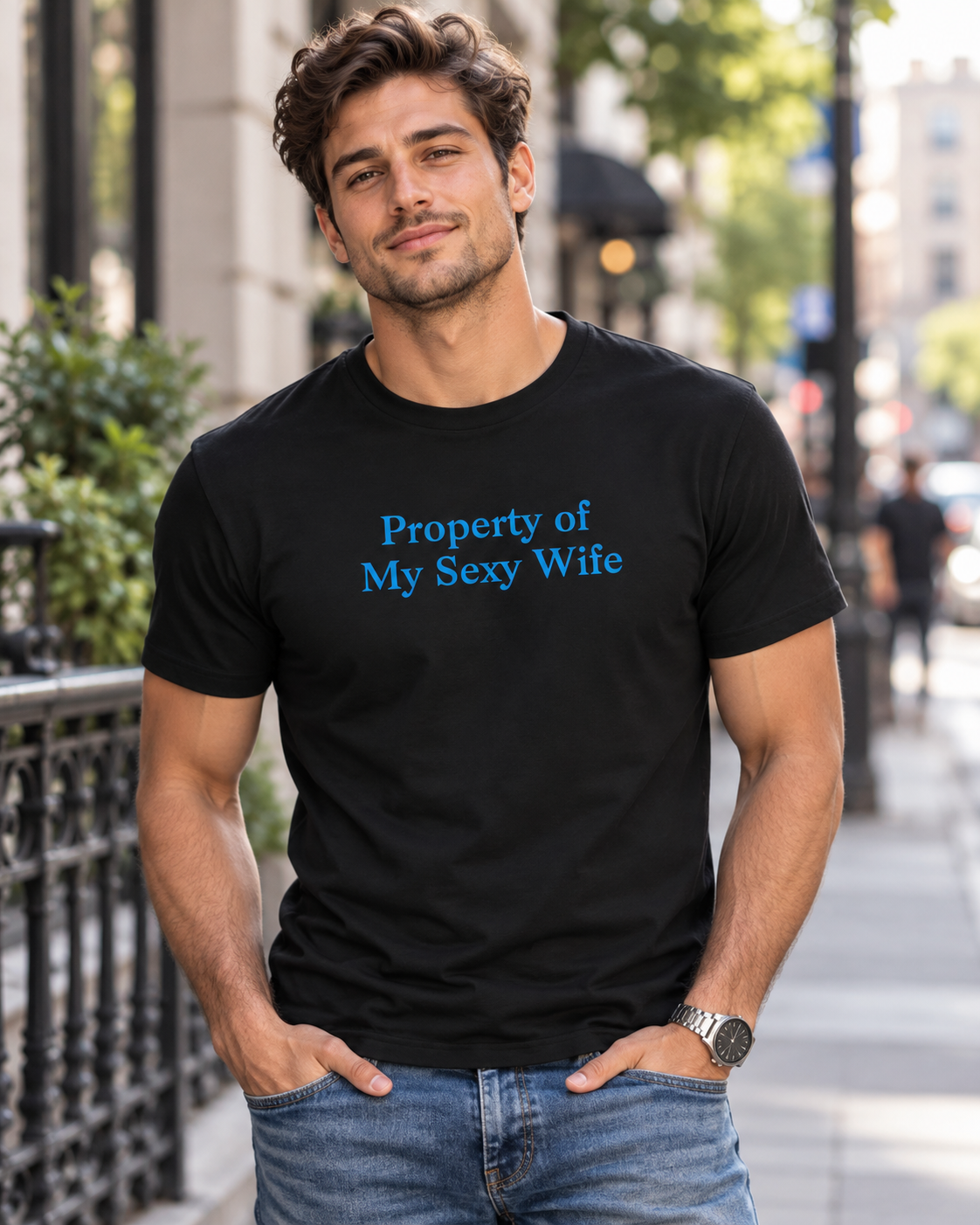 Why the Property of My Sexy Wife Shirt Works
